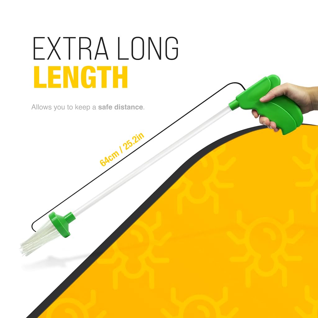 HASTHIP Bug Trap Catcher Long Handle Easy Bugs Catcher Insects Catcher Tool for Spider, Cockroach, Mantis HASTHIP Bug Trap Catcher Long Handle Easy Bugs Catcher Insects Catcher Tool for Spider, Cockroach, Mantis